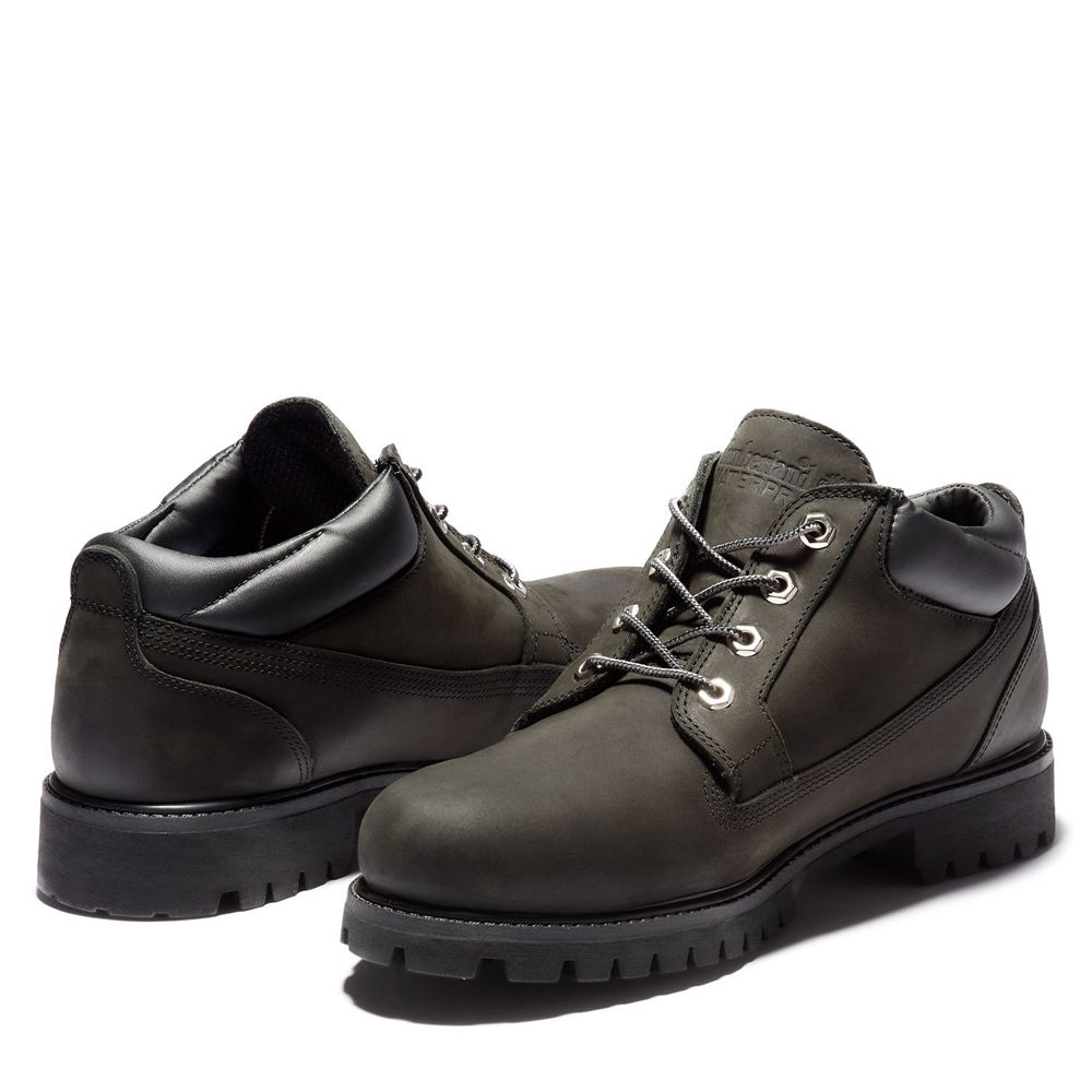 Botas de Nieve Timberland Hombre Classic Oxford Waterproof Negras - Chile TUL-914063